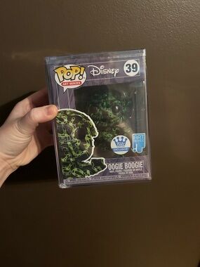 Funko Oogie Boogie Art Series Pop! - Black with Neon Green Detailing
